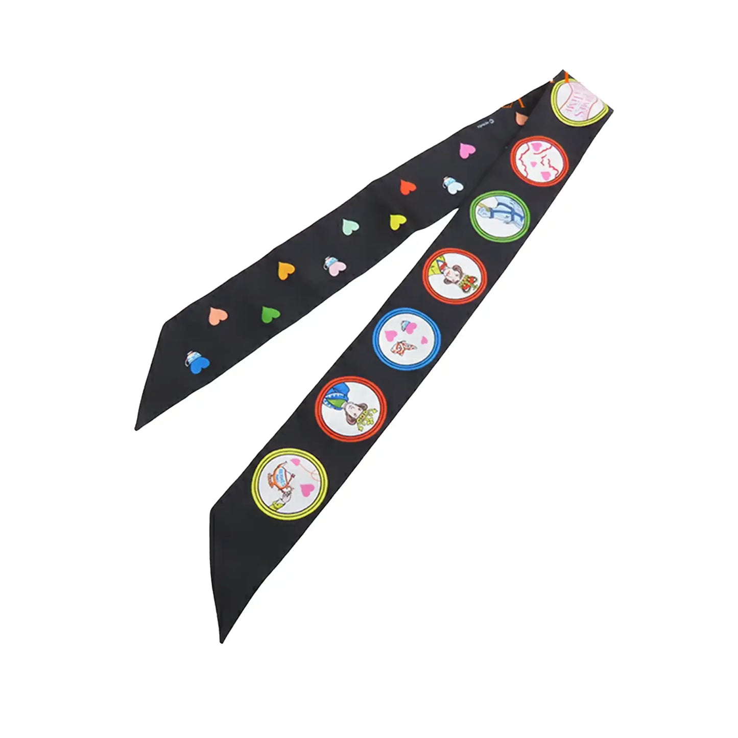 Hermès Tea Time Silk Twilly Scarf