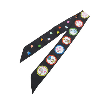 Hermès Tea Time Silk Twilly Scarf