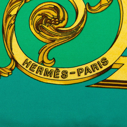 Hermès Les Tuileries Silk Scarf