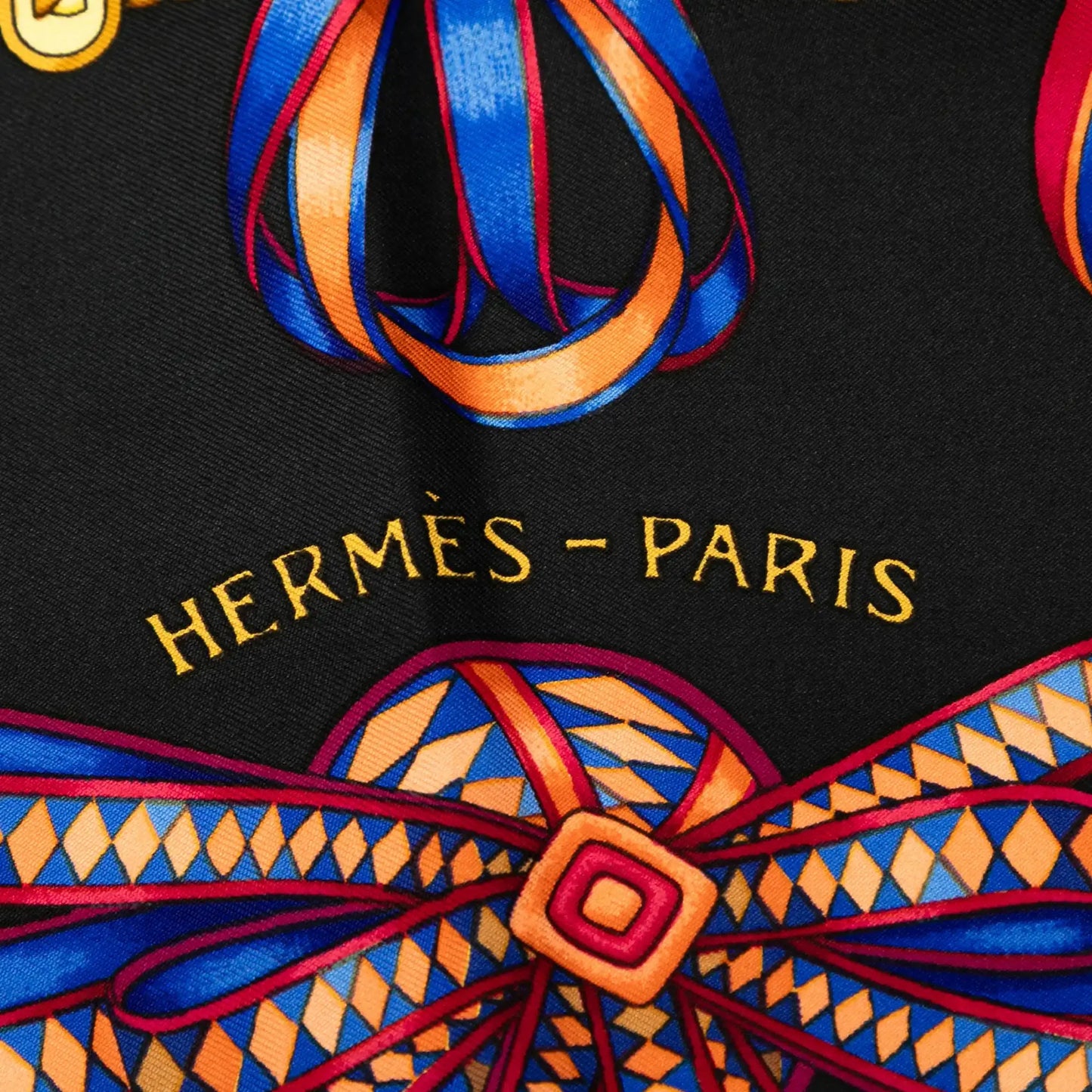 Hermès Les Rubans du Cheval Silk Scarf 90