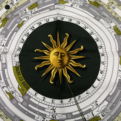 Hermès Astrologie Dies et Hore Silk Scarf 90