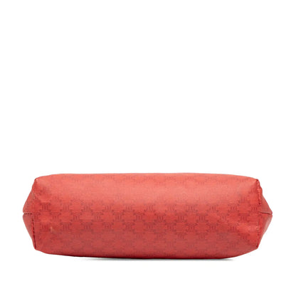 Celine Macadam Coated Canvas Frame Clutch