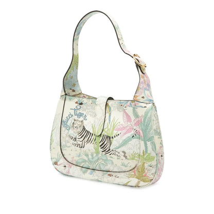 Gucci Small Calfskin Tiger Jackie 1961 Crossbody