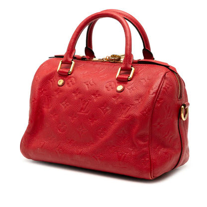 Louis Vuitton Monogram Empreinte Speedy Bandouliere 25