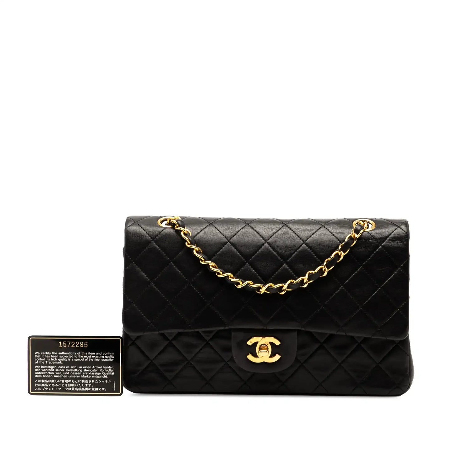 Chanel Medium Classic Lambskin Double Flap