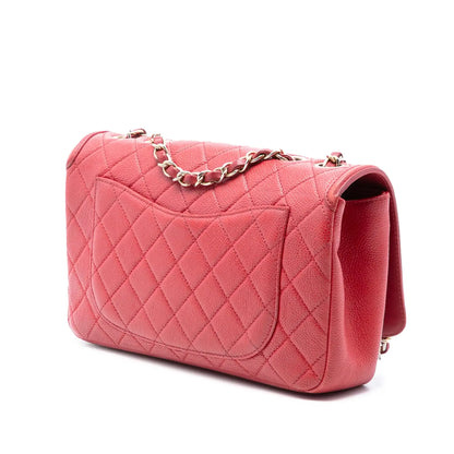 Chanel Medium Quilted Caviar CC Filigree Flap