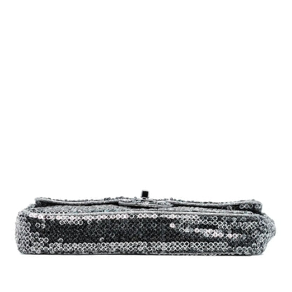 Chanel CC Sequins East West Flap