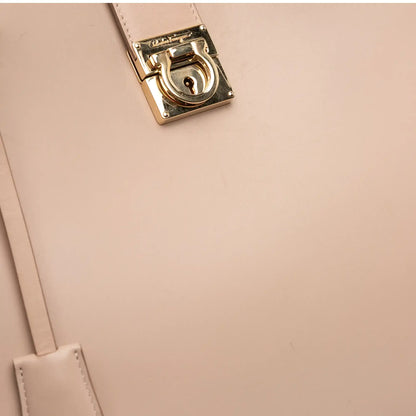 Ferragamo Leather Gancini Marlene Tote