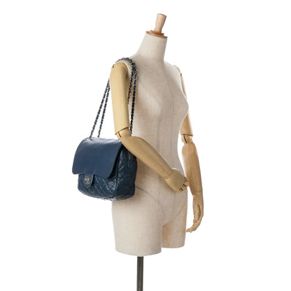 Chanel Quilted Calfskin Easy Zip Flap