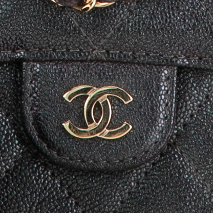 Chanel Small Iridescent Caviar Single Flap