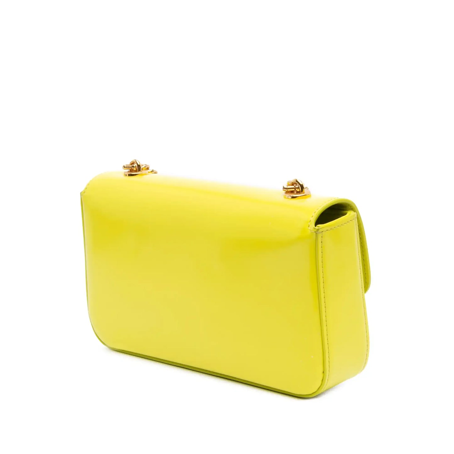 Celine Calfskin Cuir Triomphe Chain Shoulder Bag