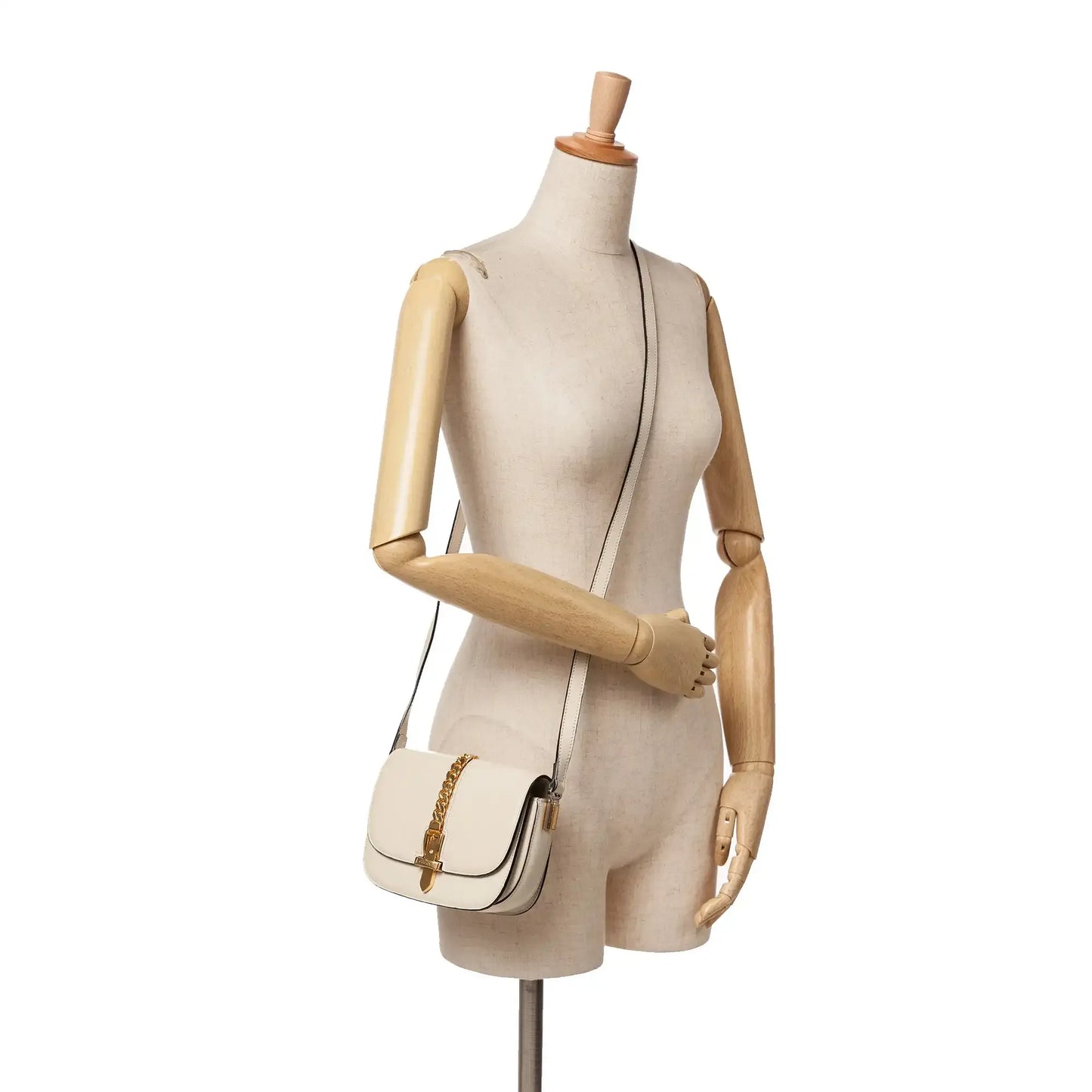 Gucci Mini Leather Sylvie 1969 Crossbody