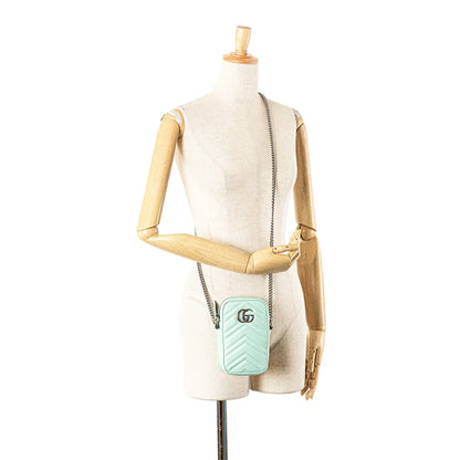 Gucci Mini GG Marmont Matelasse Leather Crossbody