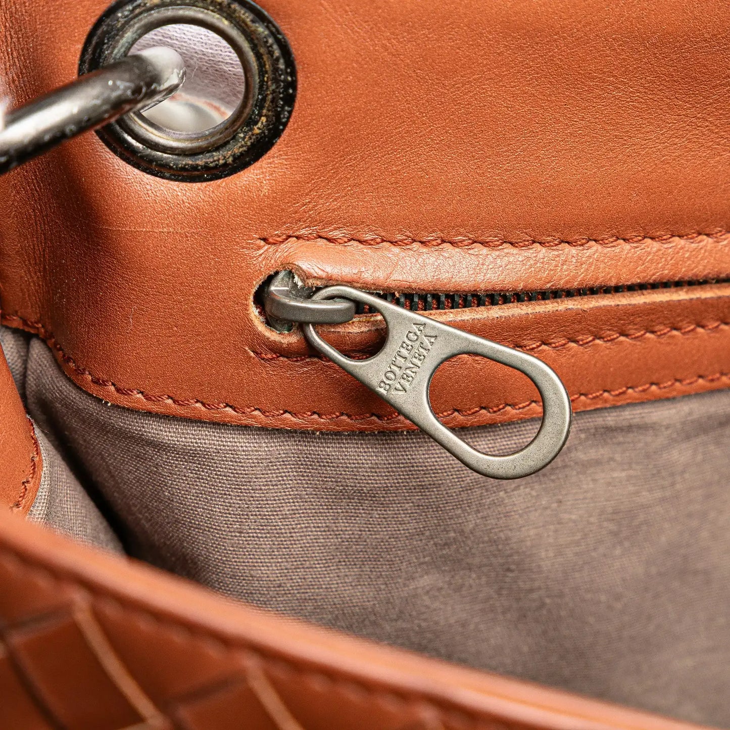 Bottega Veneta Leather Intrecciato Crossbody