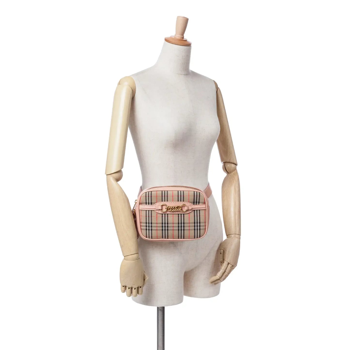 Burberry Haymarket Check Canvas 1983 Link Belt Bag