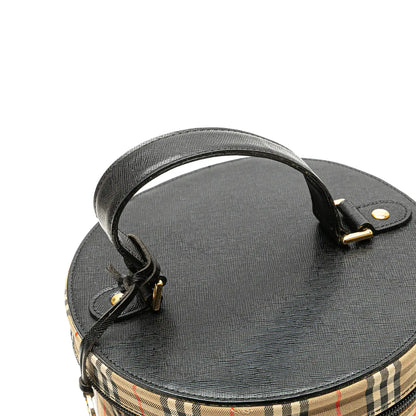 Burberry Haymarket Check Canvas Vanity Bag