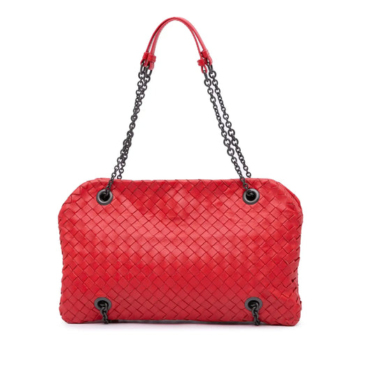 Bottega Veneta Nappa Intrecciato Duo Shoulder Bag