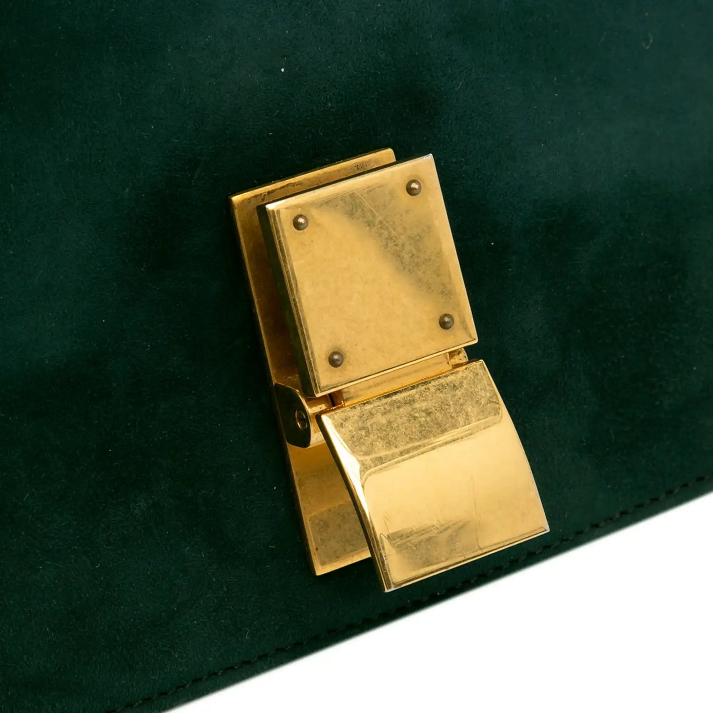 Celine Small Suede Classic Box