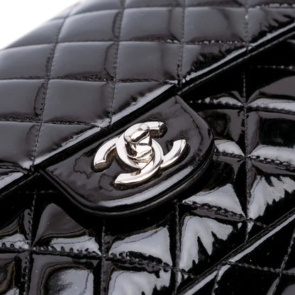 Chanel Medium Classic Patent Double Flap
