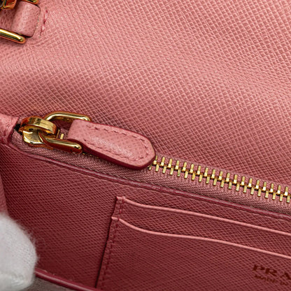 Prada Saffiano Lux Wallet on Chain