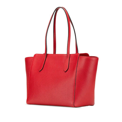 Gucci Medium Leather Swing Tote