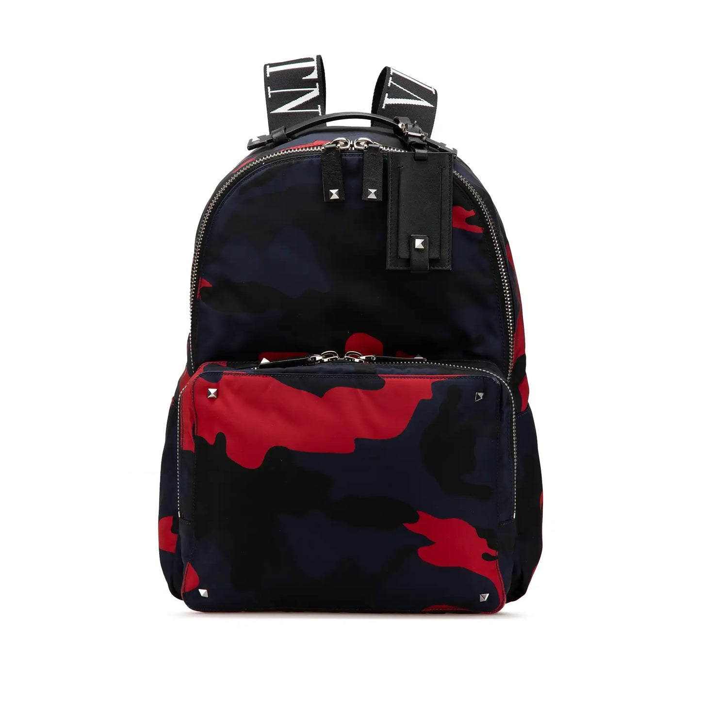 Valentino Printed Nylon Camouflage Backpack