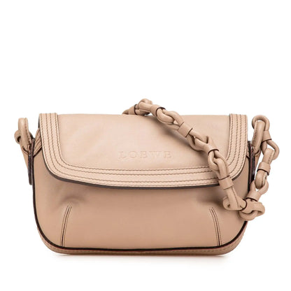 Loewe Anagram Leather Chain Shoulder Bag