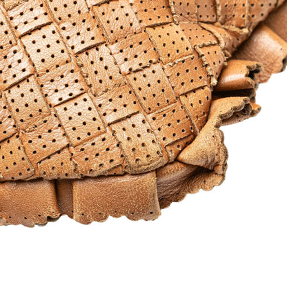 Bottega Veneta Small Perforated Nappa Intrecciato Veneta Hobo