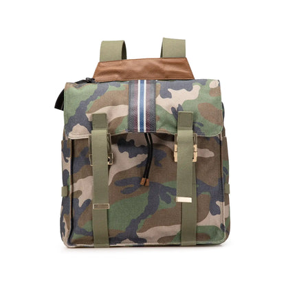 Valentino Canvas Camouflage Backpack