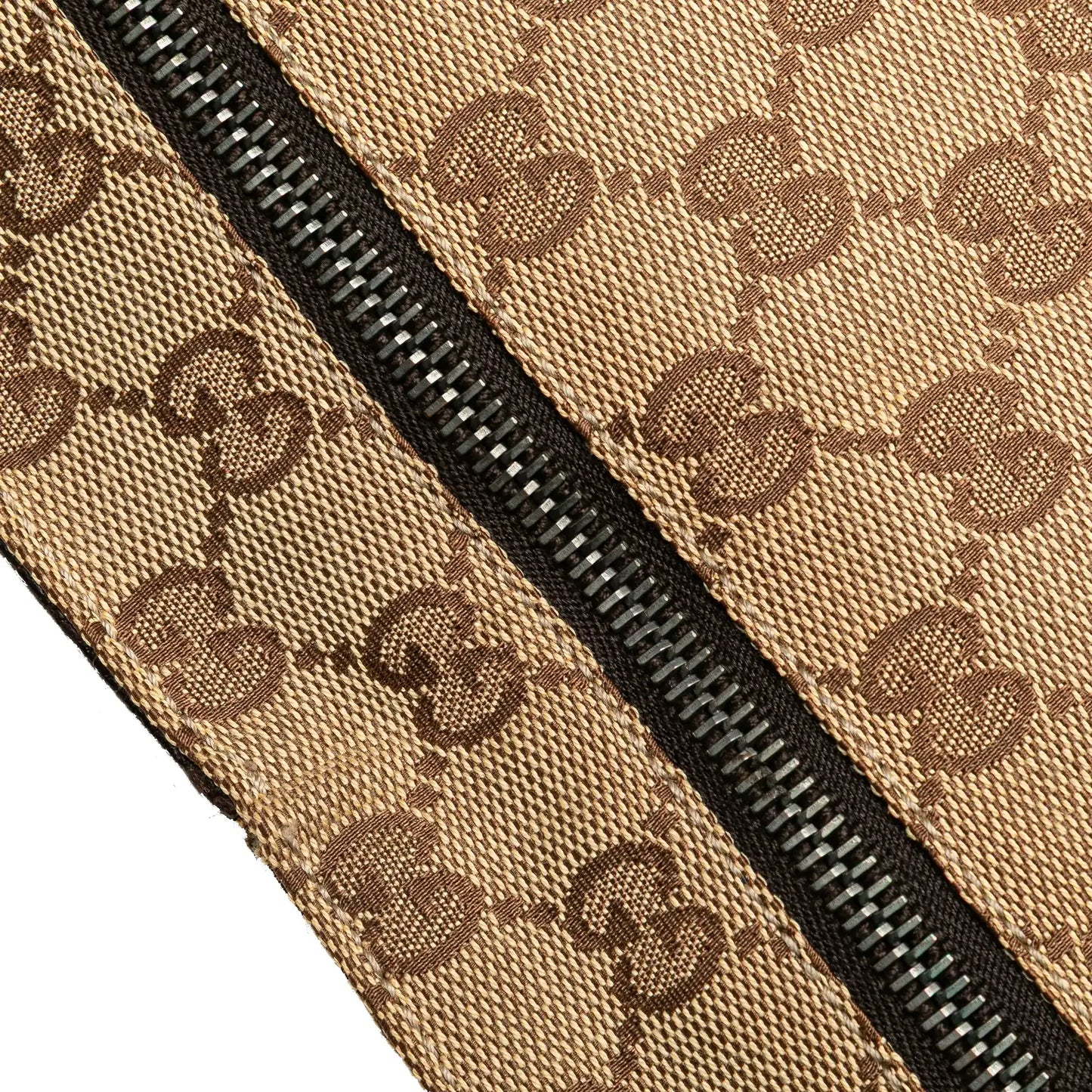 Gucci GG Canvas Web Double Pocket Belt Bag