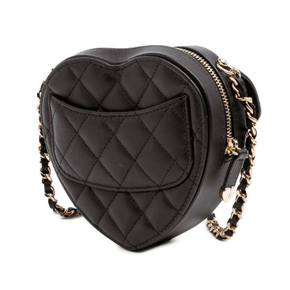 Chanel Mini Lambskin CC in Love Heart Crossbody