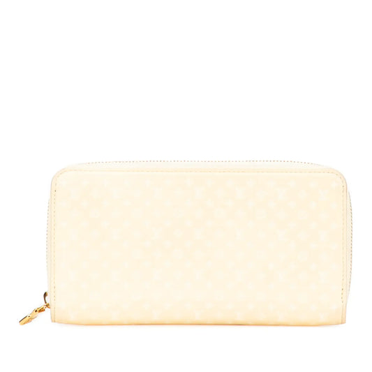 Louis Vuitton Embossed Calfskin Nanogram Zippy Wallet