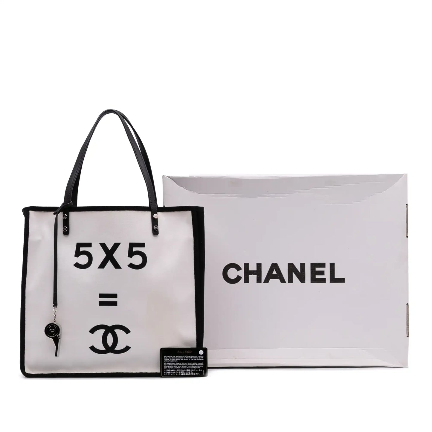 Chanel Small Canvas Lets Demonstrate Tote