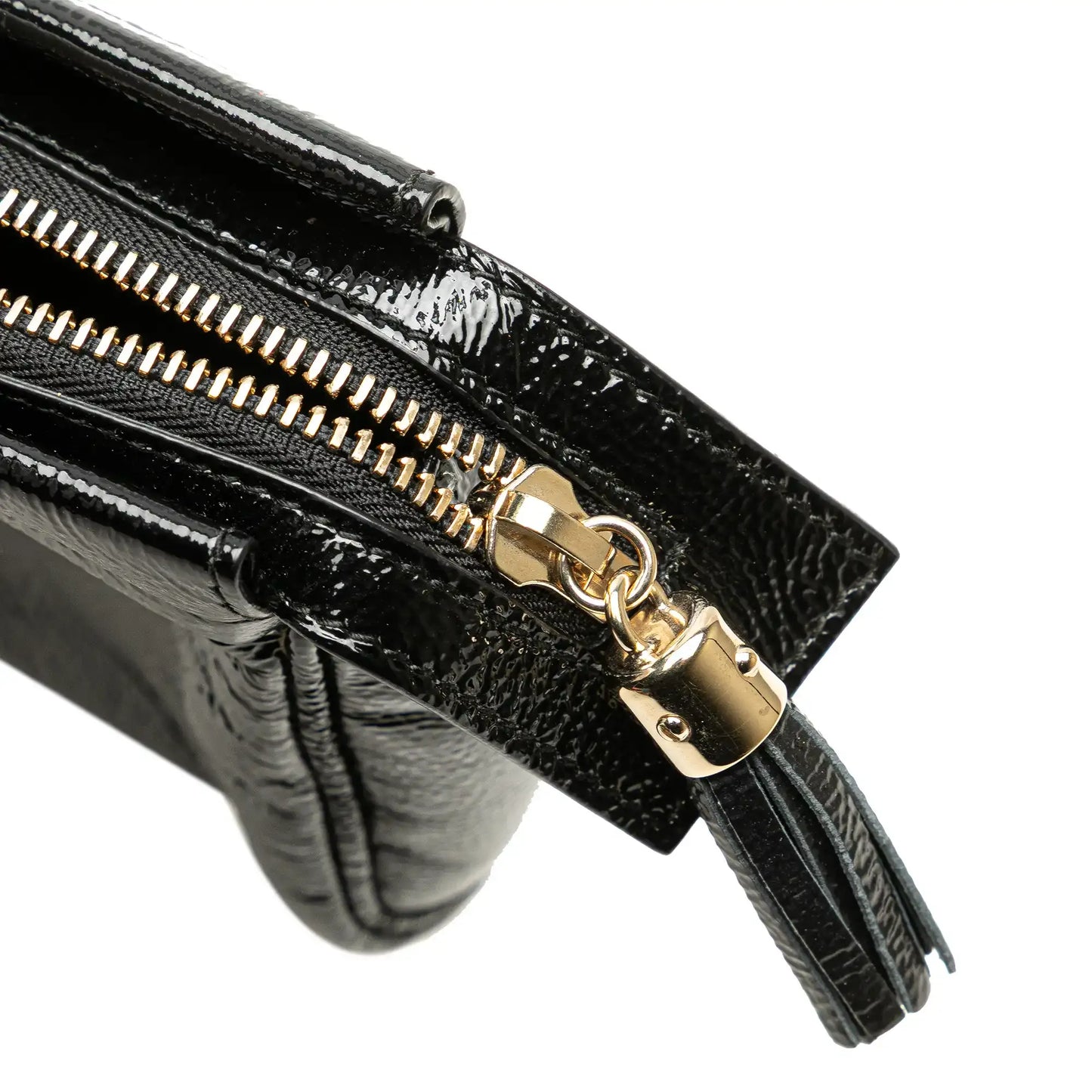 Gucci Soft Patent Soho Clutch