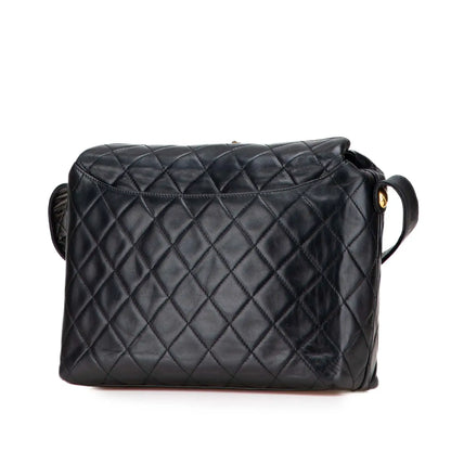 Chanel CC Quilted Lambskin Crossbody