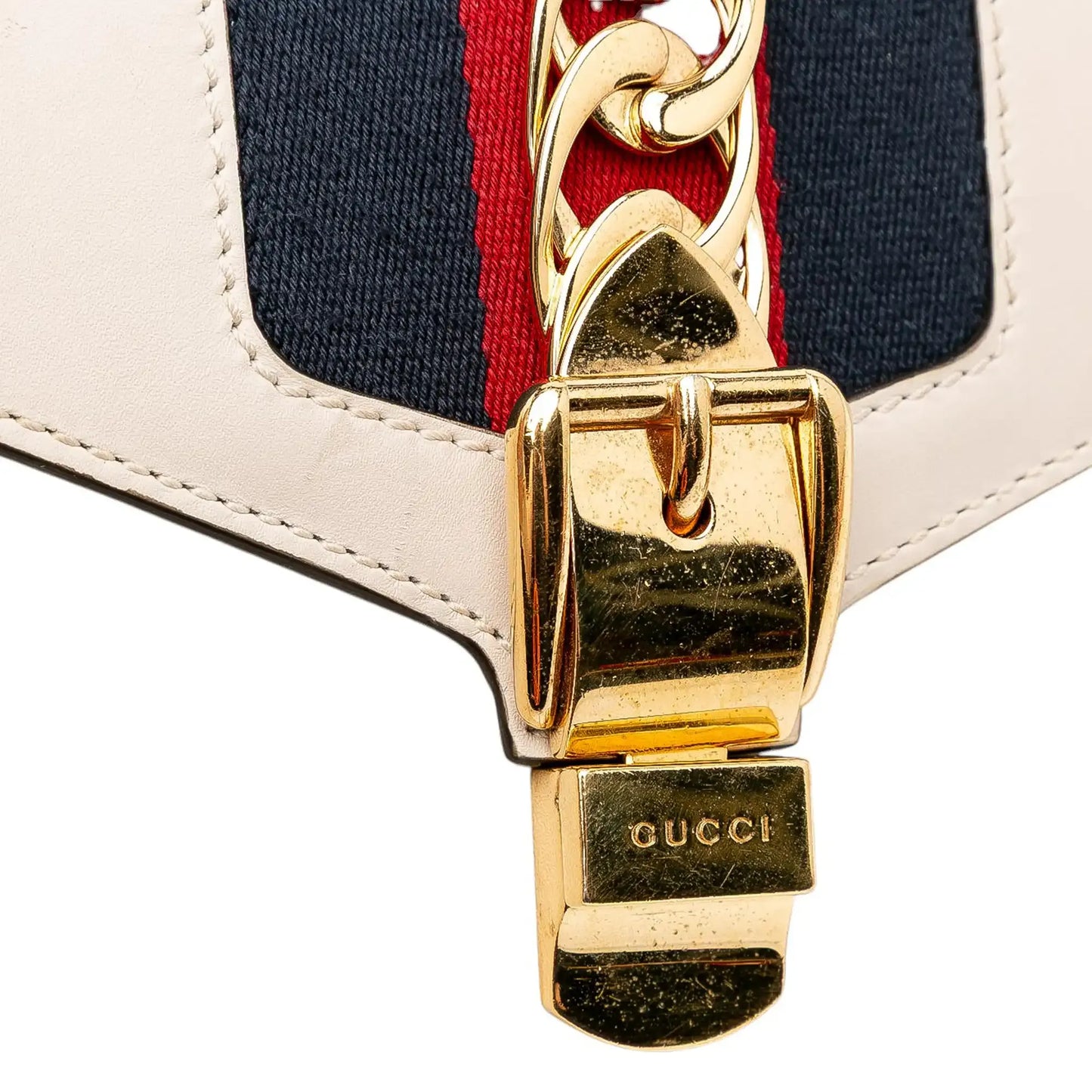 Gucci Mini Calfskin Sylvie Chain Crossbody