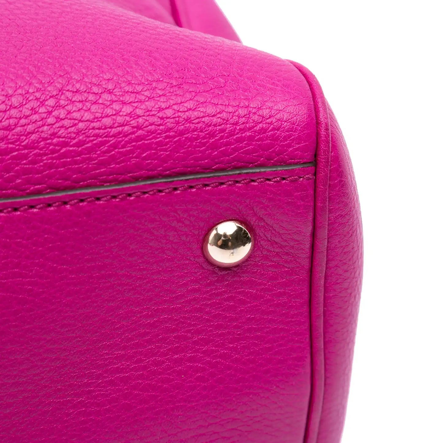 Gucci Medium Calfskin Bamboo Shopper Satchel