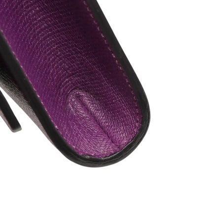 Saint Laurent Textured Leather Chyc Ligne Clutch