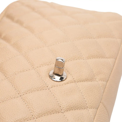 Chanel Jumbo Quilted Caviar Easy Flap