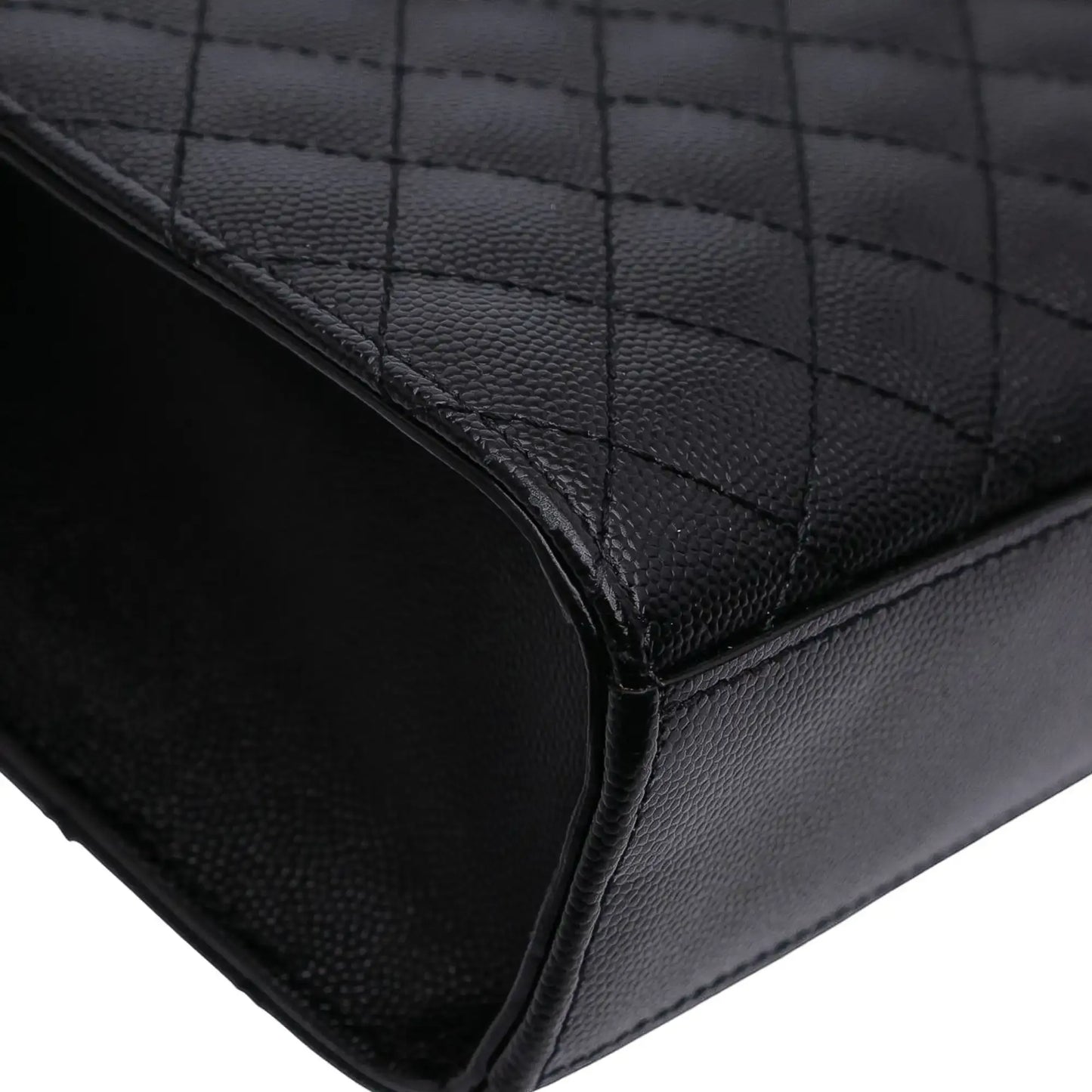 Saint Laurent Large Grain De Poudre Triquilt Monogram Envelope Bag