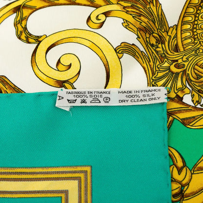 Hermès Les Tuileries Silk Scarf