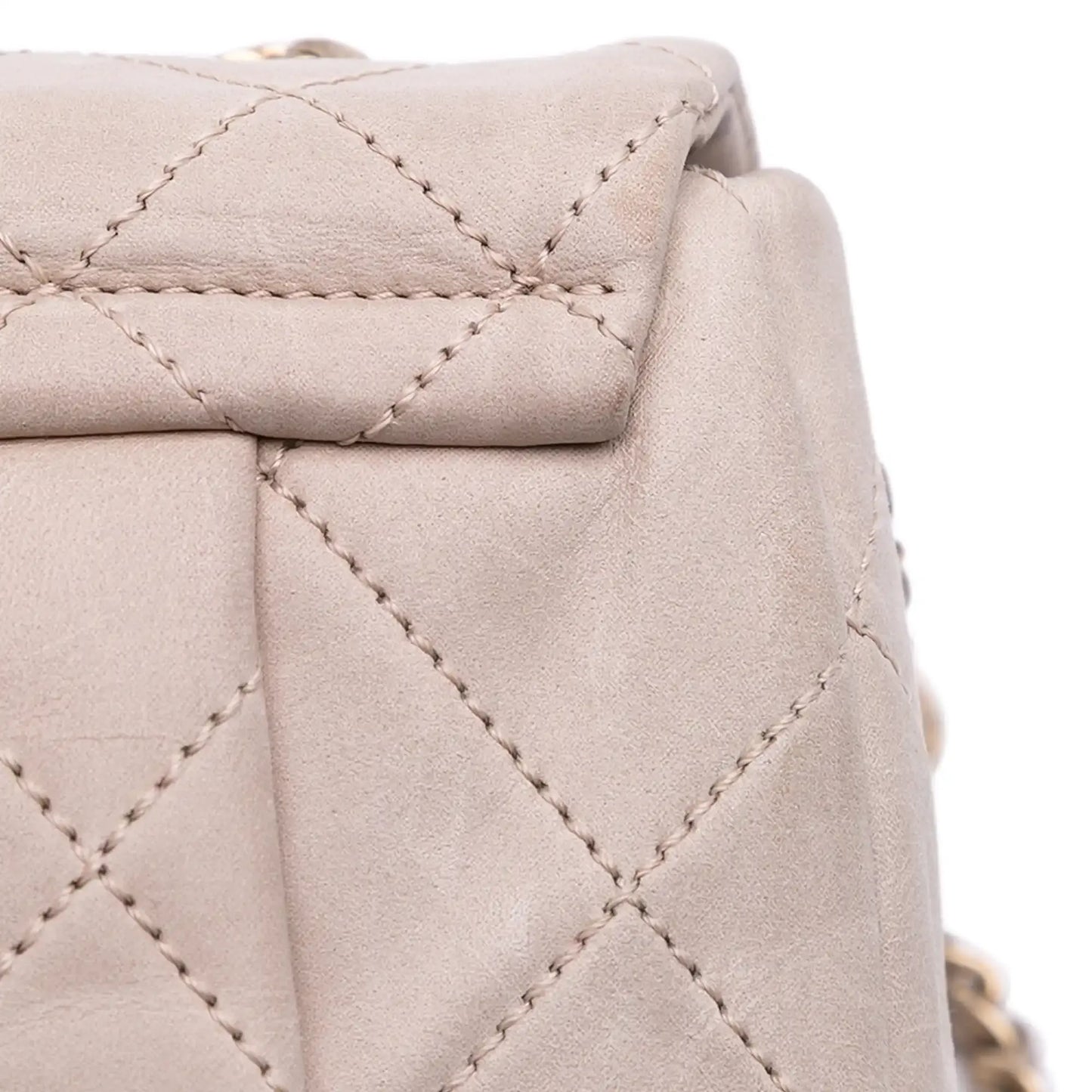 Chanel Small Aged Calfskin Chic Quilt Flap