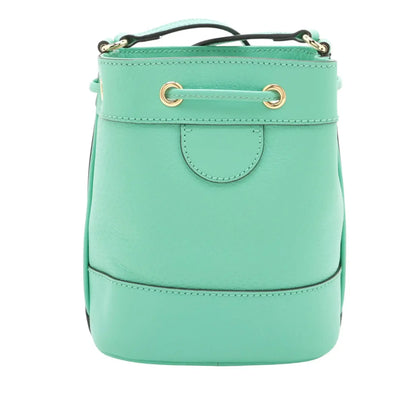 Gucci Mini Leather Ophidia Bucket Bag