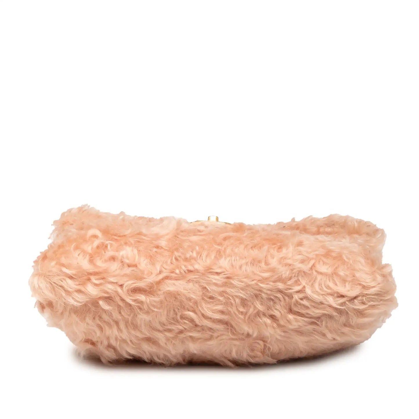 Chanel CC Fantasy Fur Clutch with Chain