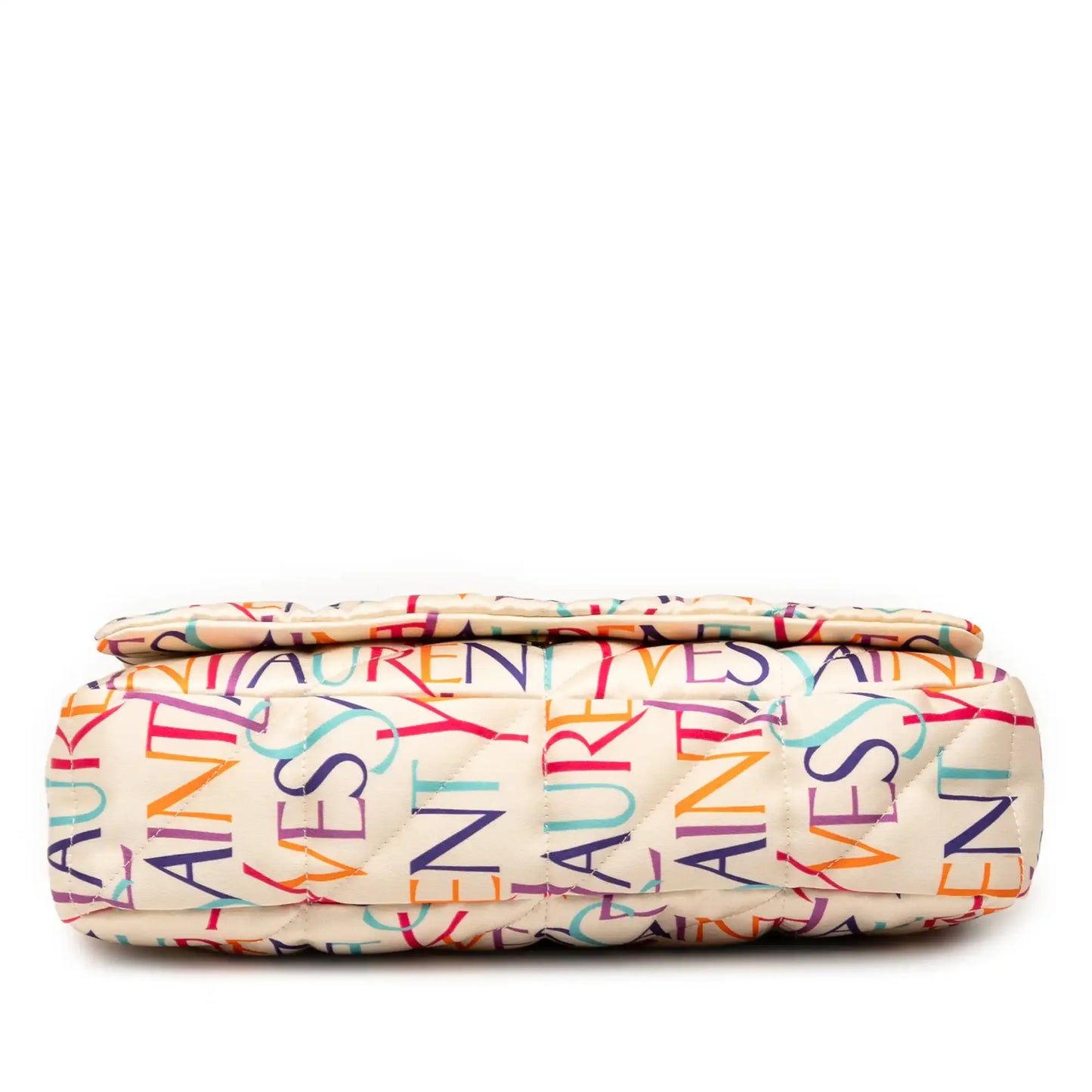 Saint Laurent Medium Silk Carre Rive Gauche Print Patchwork Jamie Shoulder Bag