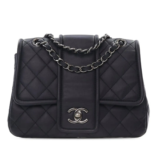 Chanel Quilted Lambskin Elementary Chic Flap