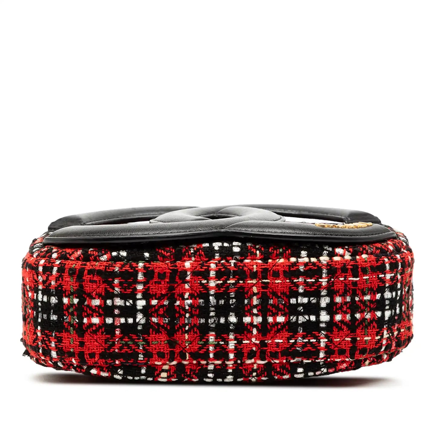 Chanel Tweed and Lambskin Coco Midnight Camera Bag