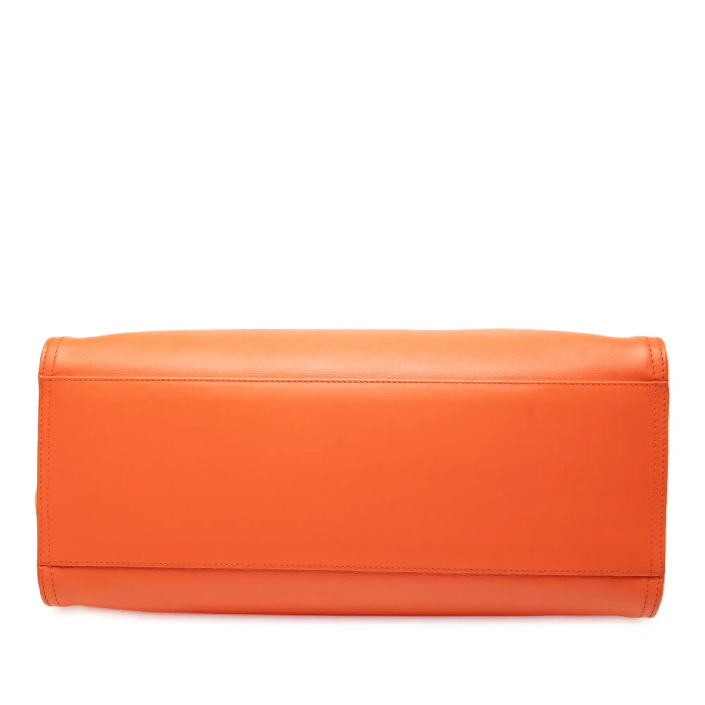 Bottega Veneta Leather Intrecciato Frame Top Handle Bag