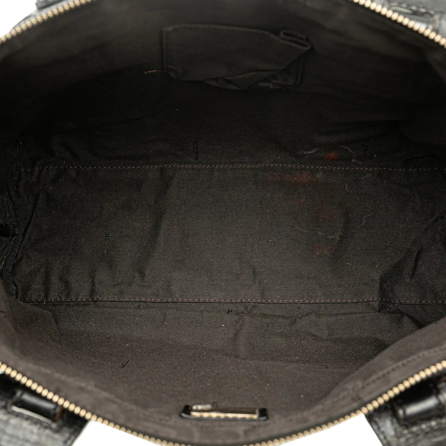 Fendi Zucchino Canvas Handbag