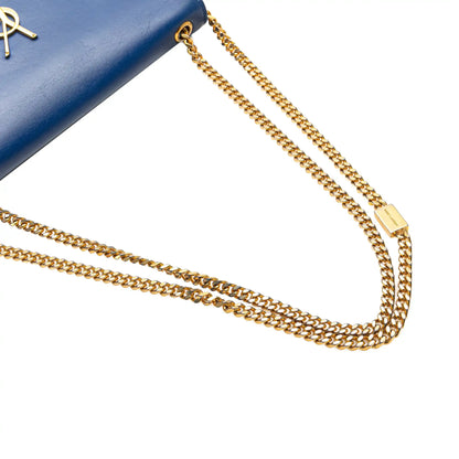 Saint Laurent Medium Smooth Calfskin Monogram Kate Tassel Crossbody